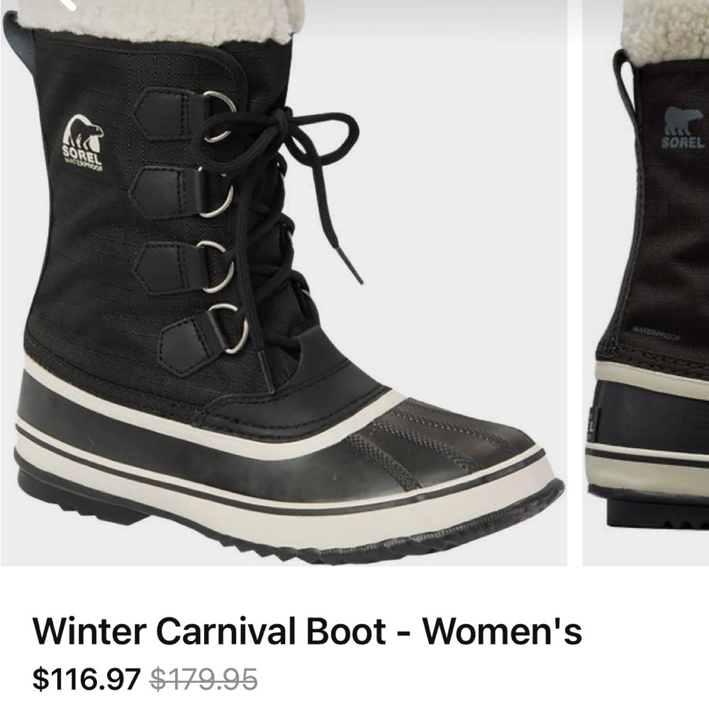 Sorel Winter Carnival Snow Boots - Brand New